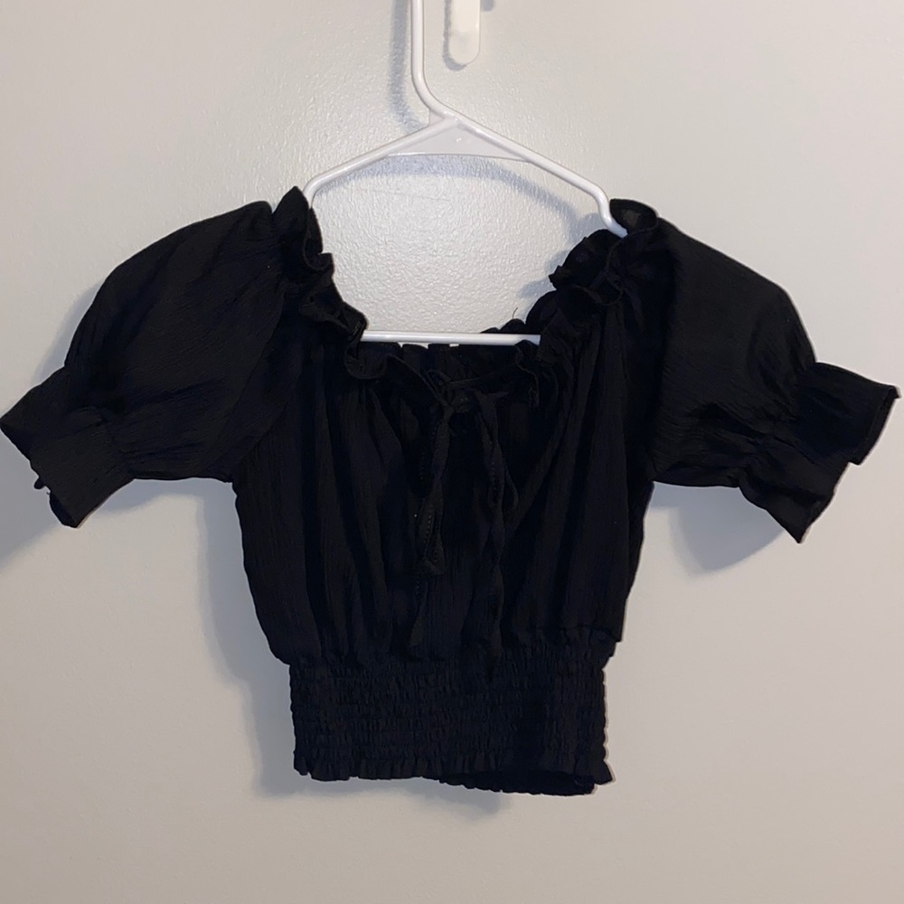 Fashion Nova off the shoulder crop top